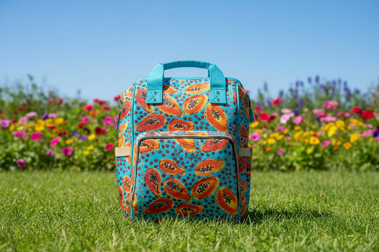 Papaya Paradise Back Pack